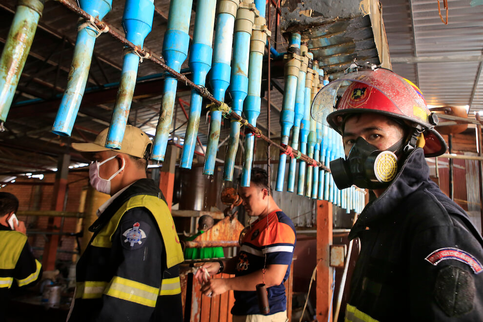 Ammonia leak causes faintings Phnom Penh Post